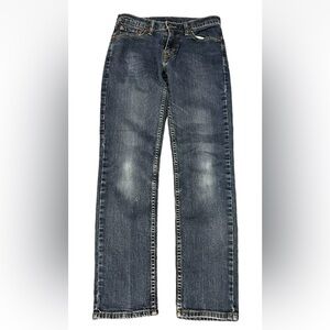 Levi's 511 Men’s Dark Blue Slim Fit Straight Leg Denim Jeans Size 30 X 31